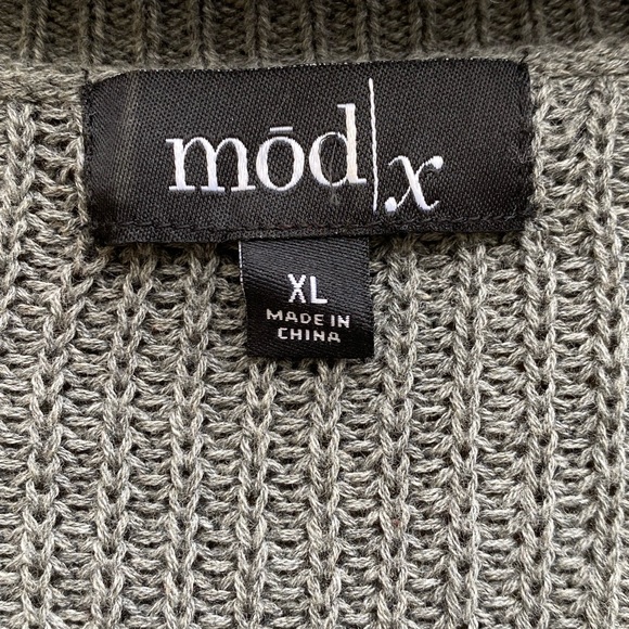 Modx knitted long sleeve distressed sweater dress - Picture 12 of 16